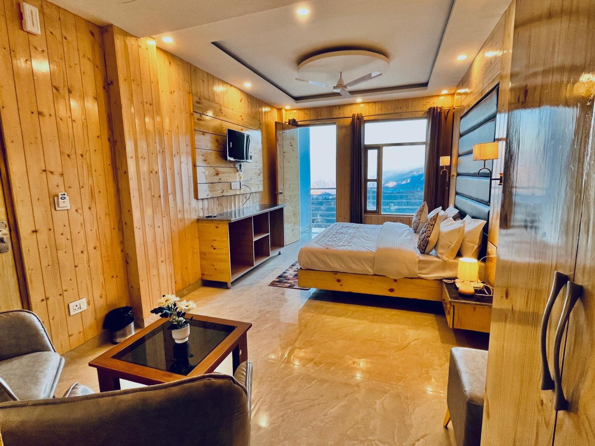 Hotel Hill View, Mussoorie - Near Jw Marriott Mussoorie, M 77377-32479 Eksteriør billede