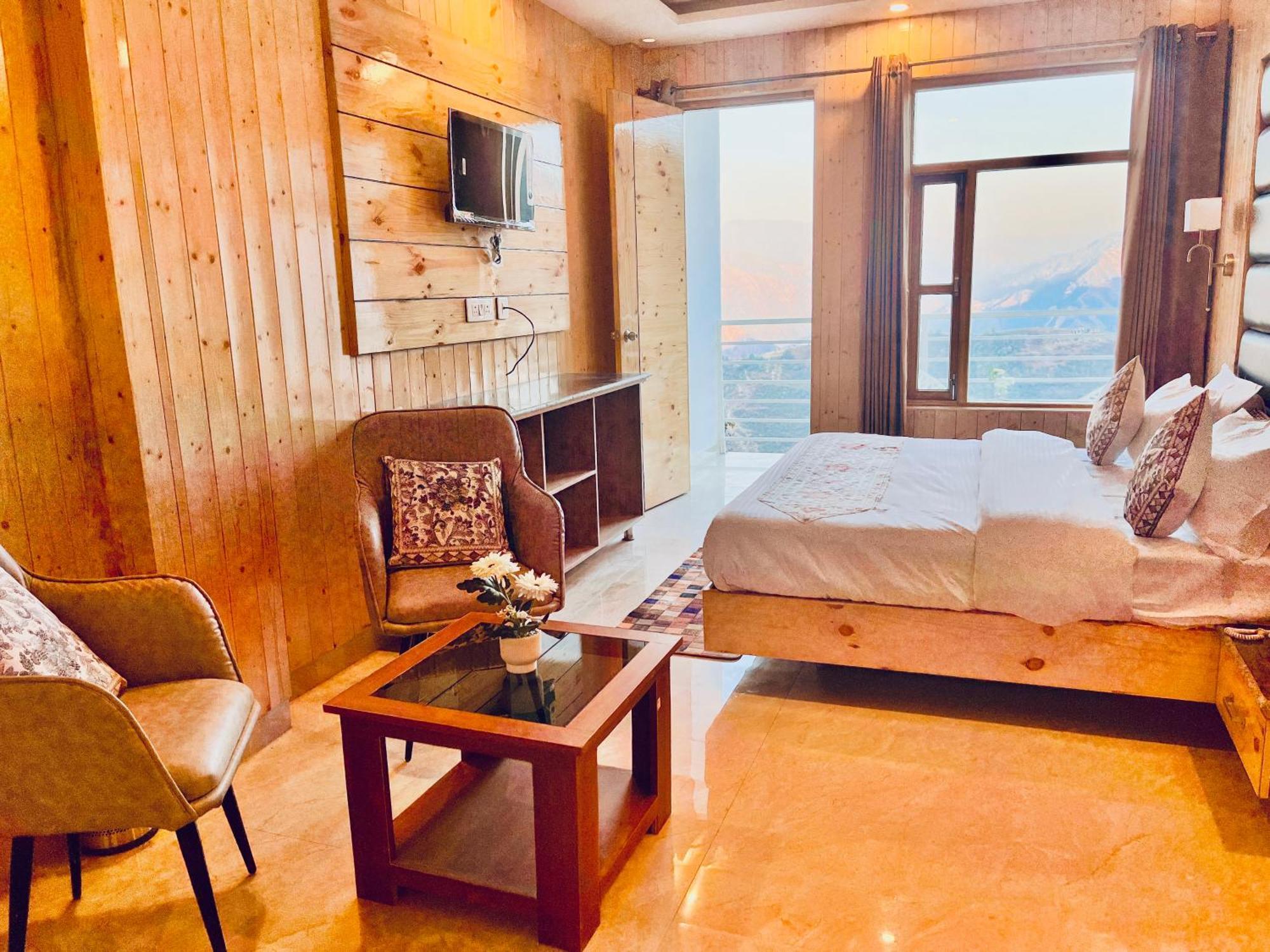 Hotel Hill View, Mussoorie - Near Jw Marriott Mussoorie, M 77377-32479 Eksteriør billede