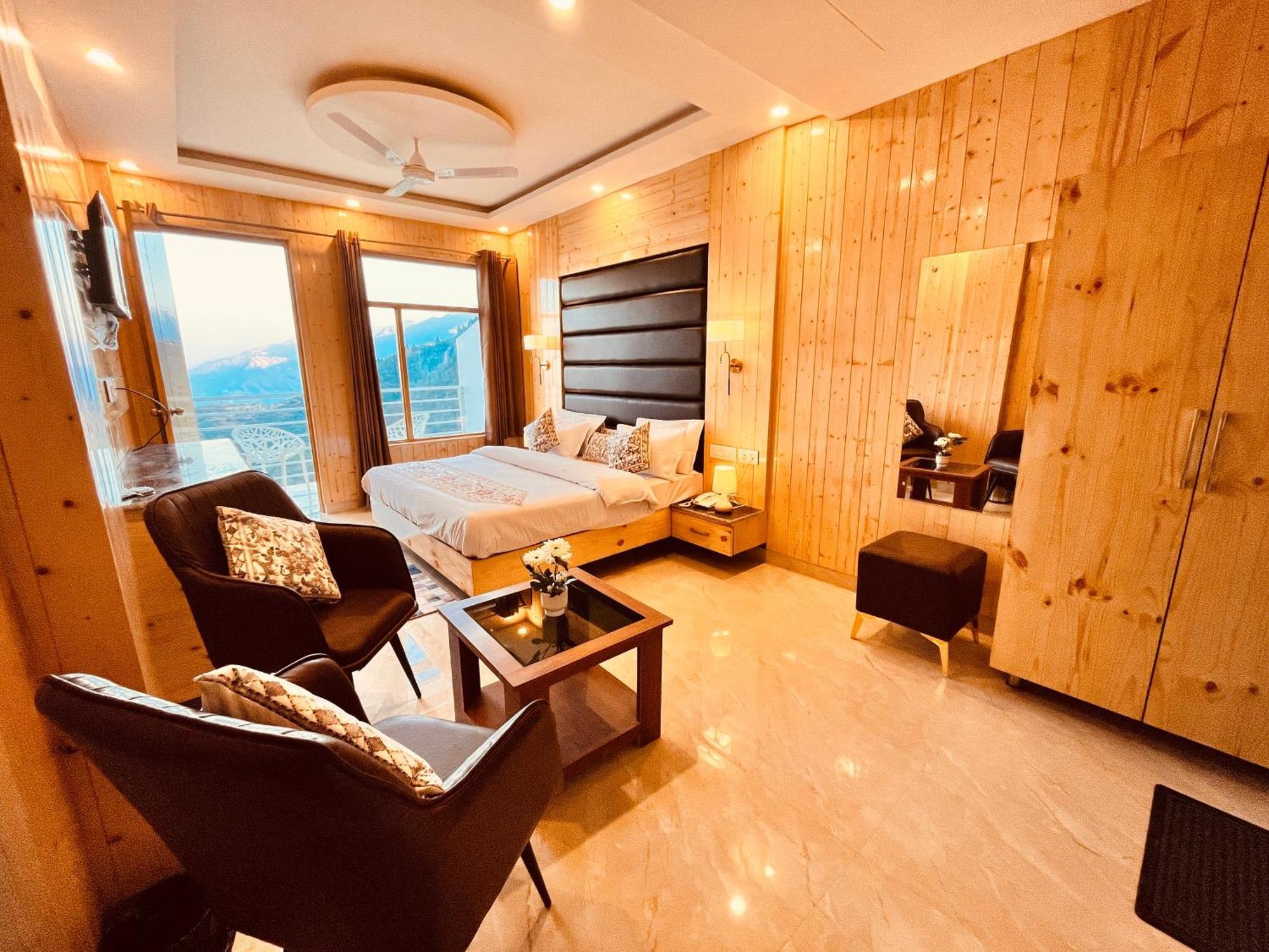 Hotel Hill View, Mussoorie - Near Jw Marriott Mussoorie, M 77377-32479 Eksteriør billede