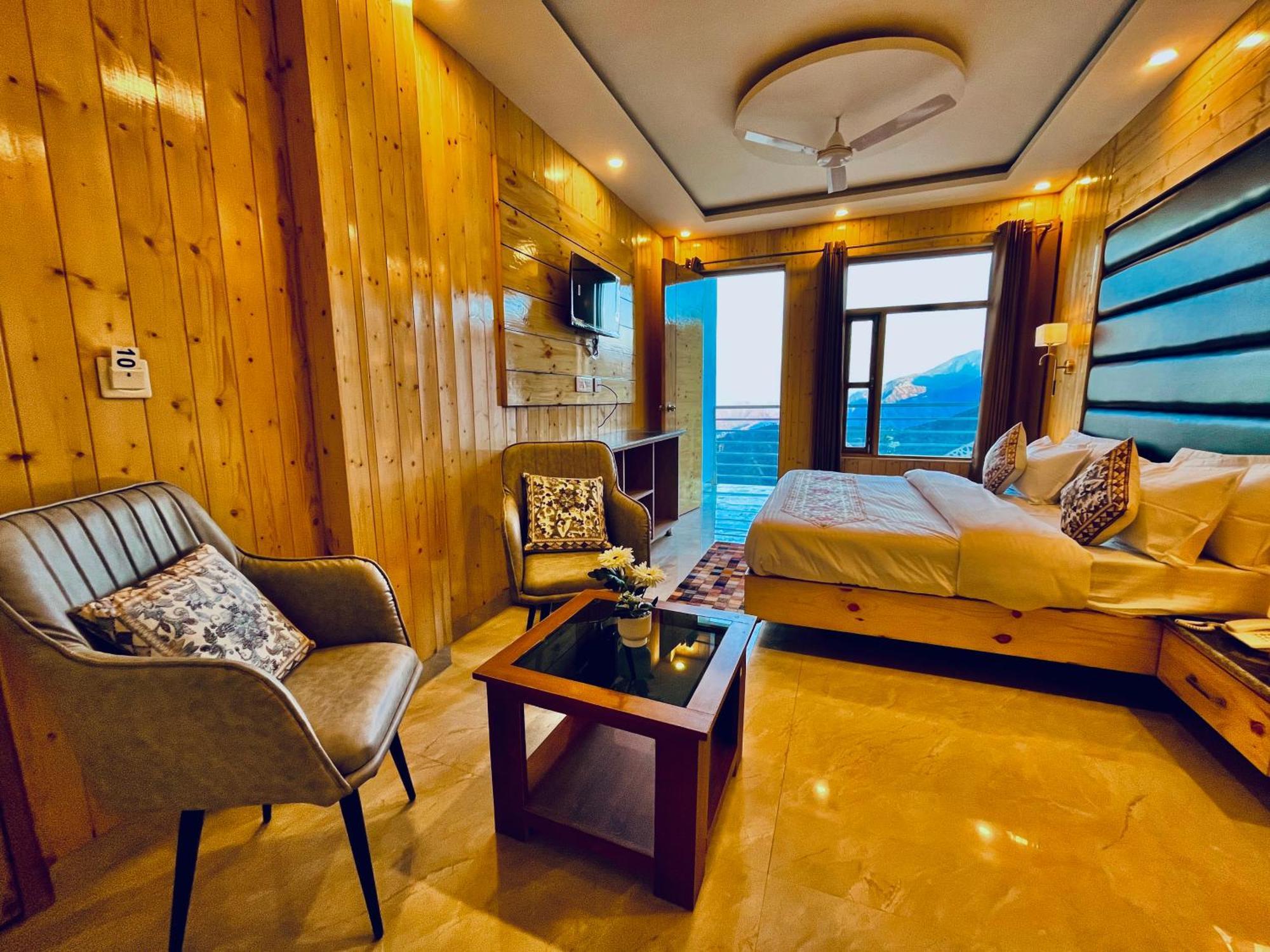 Hotel Hill View, Mussoorie - Near Jw Marriott Mussoorie, M 77377-32479 Eksteriør billede